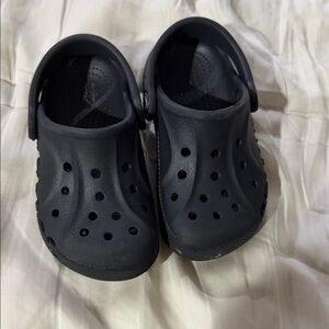 Kids Black Crocs